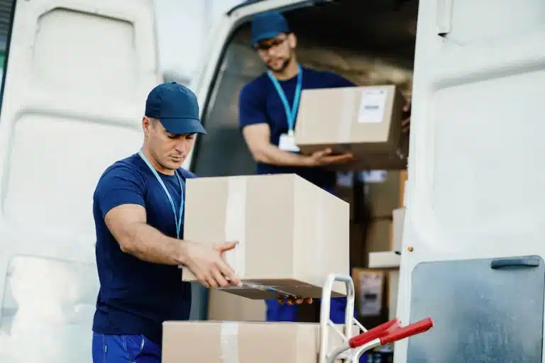 déménageurs cartons